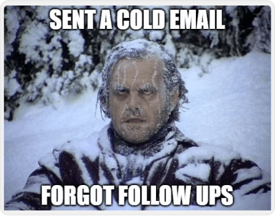 Cold email follow up | Breakcold